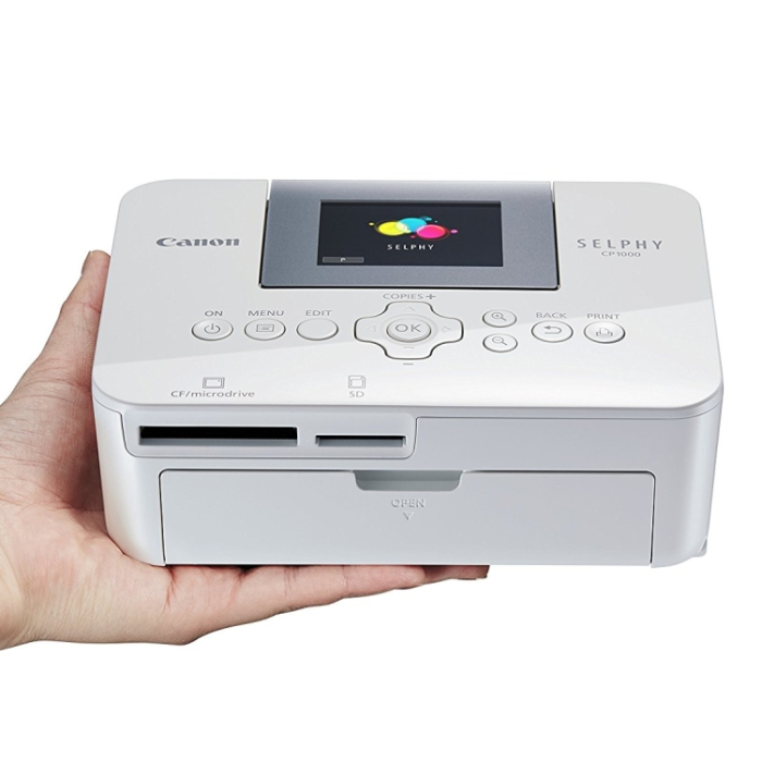 Canon SELPHY CP1000, white (тъмнейл - 2)