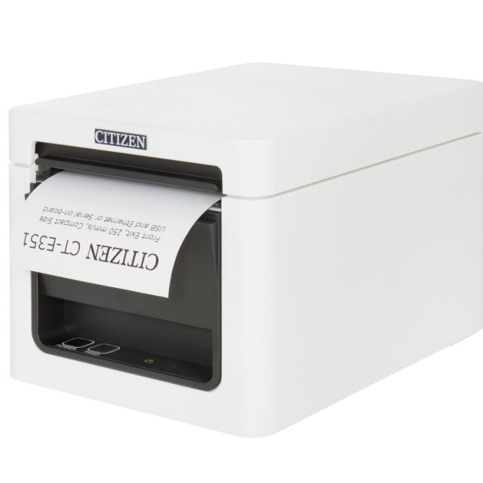 Citizen CT-E351 Printer; Ethernet, USB, Pure White на супер цена