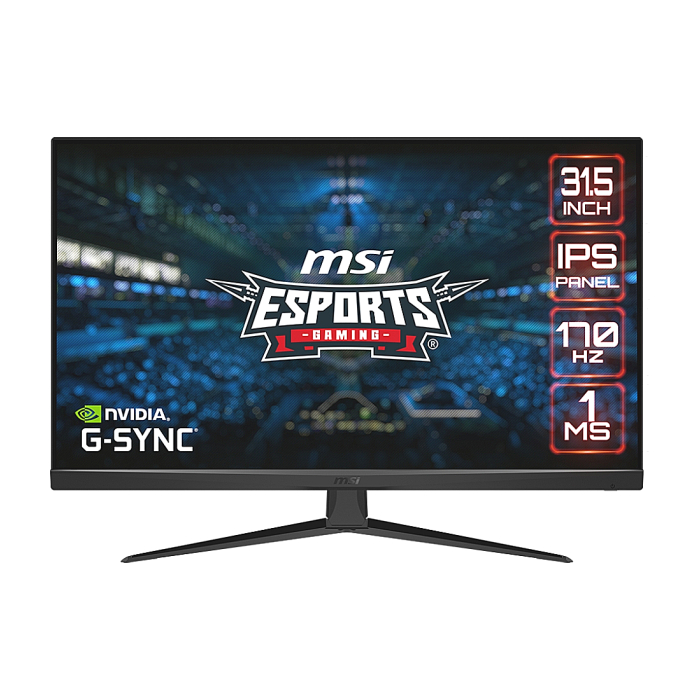 MSI G321Q, 31.5", IPS, 170Hz, 1ms, WQHD 2560x1440, FLAT, Anti-glare, G-Sync Compatible, FreeSync Premium, Windows 11 Auto HDR, Anti-Flicker, LBL, 2K PS5 Optimization VRR, Night Vision, 300 nits, 1200:1, 100M;1, DP (1.4), 2x HDMI (2.0b),Tilt, VESA на супер цена