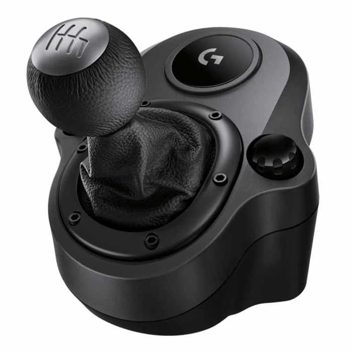 Logitech G Shifter, Six Speeds, G923, G29 AND G920 Racing Wheels, Steel, Leather на супер цена