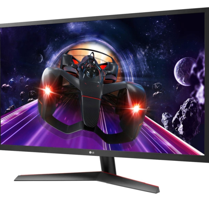 LG 32MP60G-B, 31.5" Full HD (1920 x 1080), IPS Display, 75Hz, 1ms MBR, 1200:1, 250cd/m2, AMD FreeSync, HDMI, D-Sub, DP, Headphone Out, Flicker Safe, Reader Mode, Tilt, Black (тъмнейл - 1)