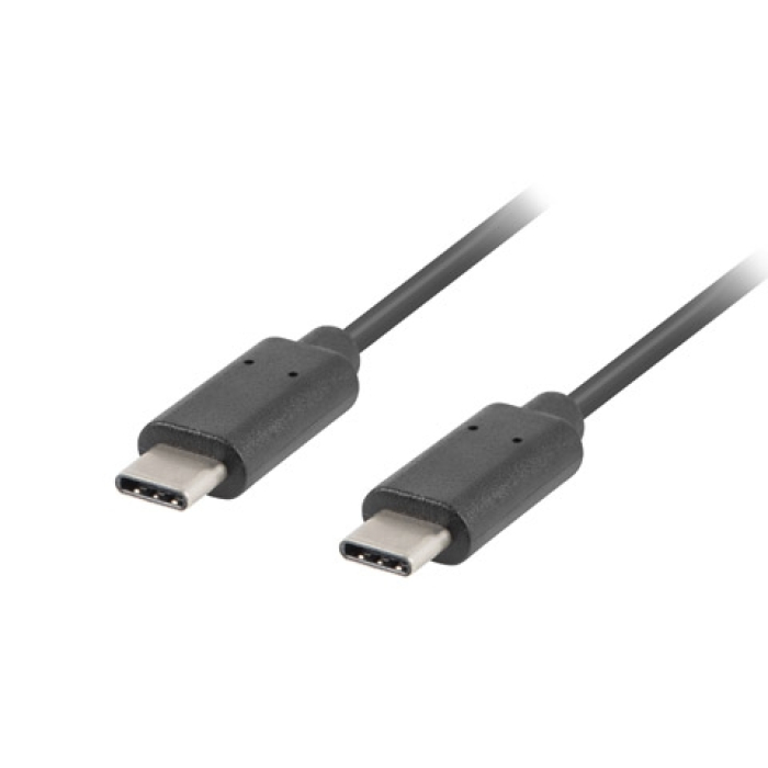 Кабел - Lanberg USB-C M/M 2.0 cable 1.8m, black на супер цена