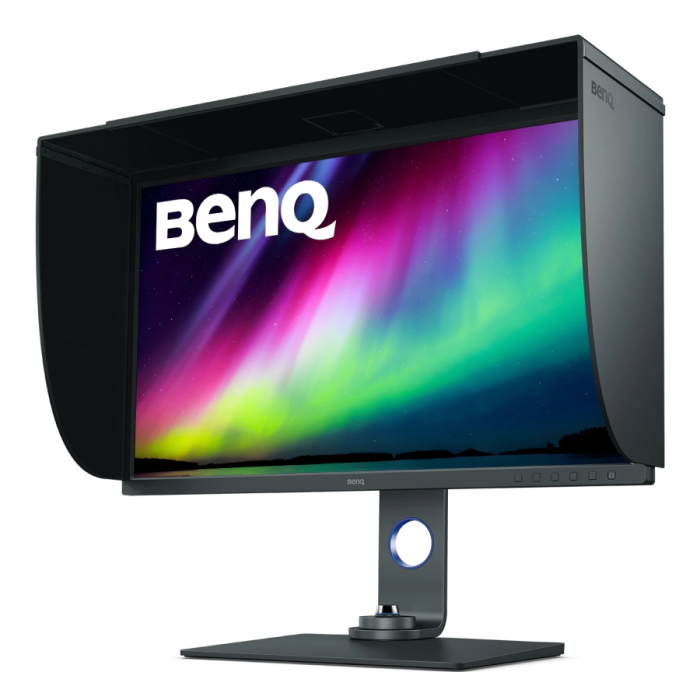 BenQ SW321C 32" IPS, 5ms (GtG), 3840x2160 4K, Photographer Monitor, 99.9% AdobeRGB, 95% P3, 100% sRGB, HDR10/HLG&24/25/30p, AQCOLOR, PColor Sync, Puck G2, 1000:1, 16 bit 3D-LUT, 250 cd/m2, HDMI x2, DP,USB Type-C PD60W, USB 3.1Hub, CardReader, HAd (тъмнейл - 3)