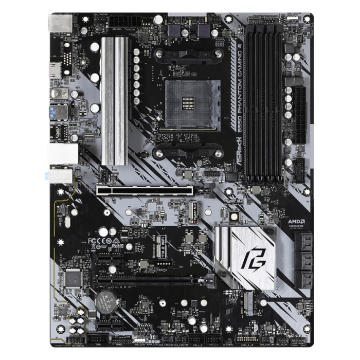 Asrock B550 Phantom Gaming 4 (тъмнейл - 1)