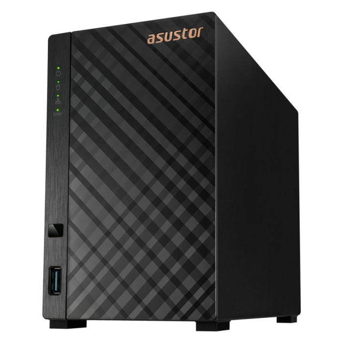 Asustor AS1102TL, 2 bay NAS, Realtek RTD1619B, Quad Core, 1.7 GHz, 1GB DDR4 (not expandable), 1GbE x1, USB 2.0 x1, USB3.2 Gen1 x1, WOW (Wake on WAN), System Sleep Mode (тъмнейл - 3)