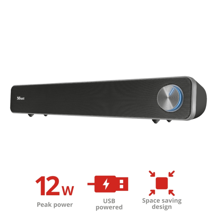 TRUST Arys USB Soundbar (тъмнейл - 4)