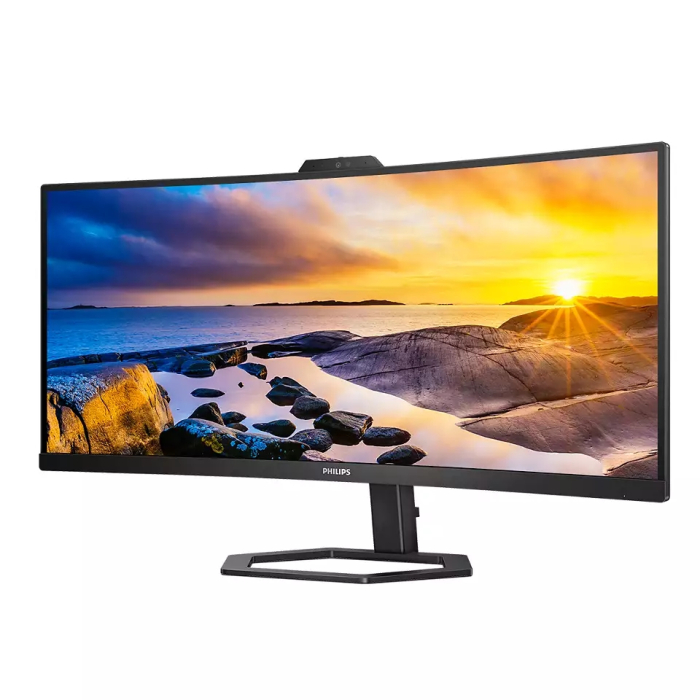 Philips 34E1C5600HE, 34" Curved 1500R VA WLED, 3440x1440@100Hz, 4ms GtG, 1ms MPRT, 300cd m/2, 3000:1, Mega Infinity DCR, Adaptive Sync, FlickerFree, Low Blue Light, 5Wx2, Tilt, Height Adjust, HDMI, DP, USB hub (тъмнейл - 1)