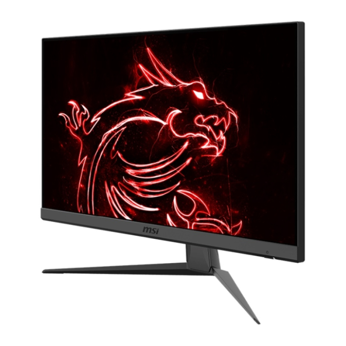 MSI Optix G243, 23.8", VA, 1ms, 165Hz, FHD 1920x1080, FLAT, AG, FreeSync Premium, Night Vision, HDMI CEC, 350 cd/m2, Contrast 3000:1, DCR 100M:1, 2x HDMI, DP, Tilt, VESA 100, Frameless, 9S6-3BA41T-044 (тъмнейл - 1)