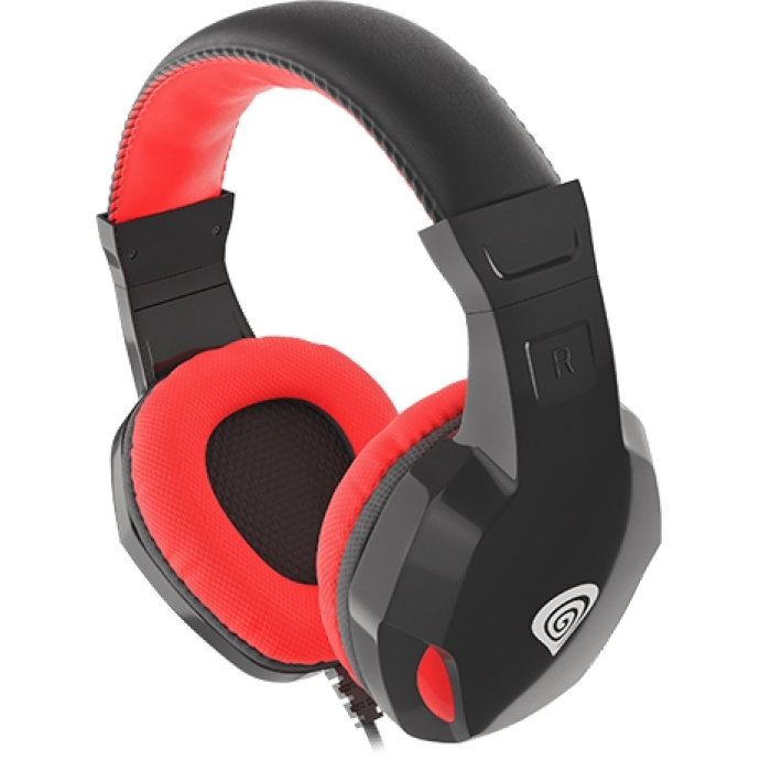 Genesis Gaming Headset Argon 100 Red (тъмнейл - 1)