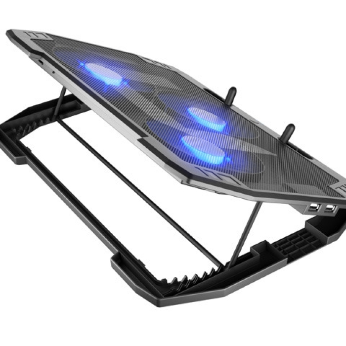 Natec Laptop Cooling Pad Oriole 15.6-17.3" 3 Fans, Led Light, 2 USB (тъмнейл - 3)