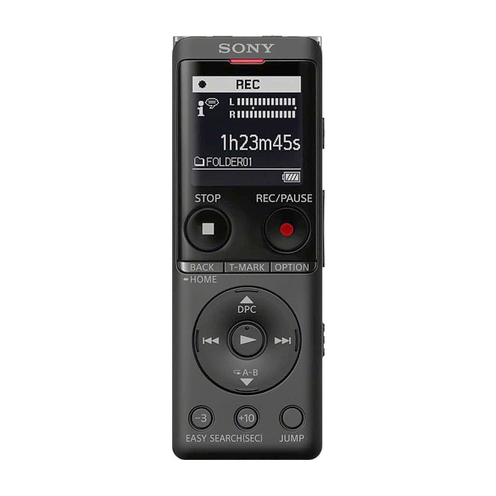 Sony ICD-UX570, 4GB, micro SD slot, built-in USB, black на супер цена