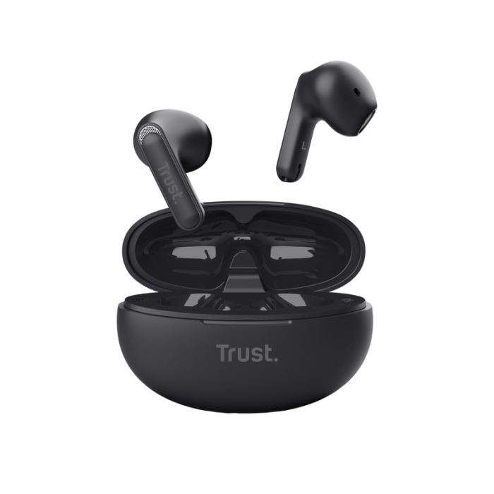 TRUST Yavi Bluetooth ENC Earphones Black (тъмнейл - 4)