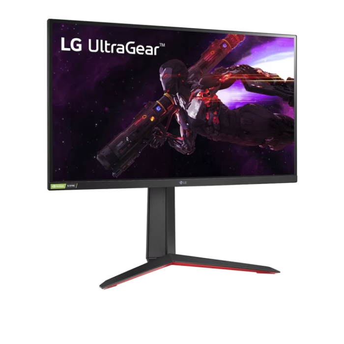 LG 27GP850P-B, 27", UltraGear Nano IPS 1ms, AG, QHD (2560 x 1440), 165Hz (up to 180 Hz), HDR 400, 1000:1, 400cd/m2, DCI-P3 98%, AMD Free-sync, NVIDIA G-Sync, HDMI, DP, USB3.0 (1up/2down), Height Adjustable, Pivot, Tilt, Headphone (тъмнейл - 2)