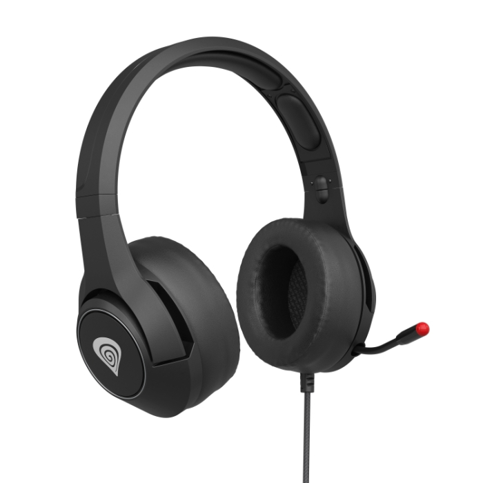 Genesis Headset Argon 600 With Microphone Adapter Black (тъмнейл - 4)