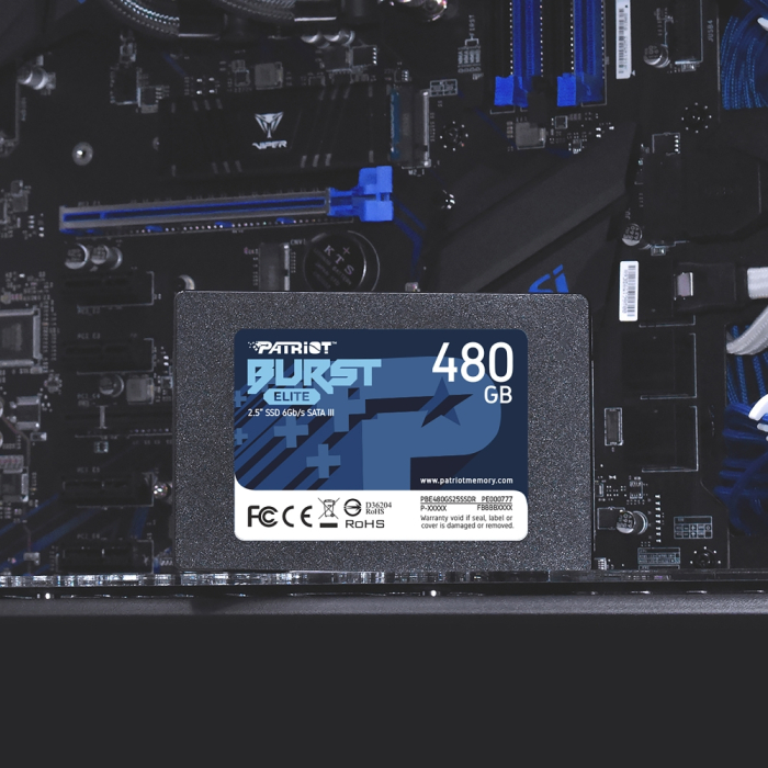 Patriot Burst Elite 480GB SATA3 2.5 (тъмнейл - 3)