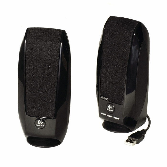 Logitech S150 Black 2.0 Speaker System, OEM (тъмнейл - 2)