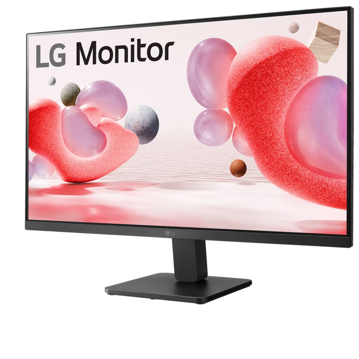 LG 27MR400-B, 27" IPS, 5ms (GtG at Faster), 100Hz, 1300:1, Dynamic Action Sync, 250 cd/m2, Full HD 1920x1080, sRGB 99%, AMD FreeSync, Flicker Safe, Reader Mode, D-Sub, HDMI, Headphone Out, Tilt, Black (тъмнейл - 1)