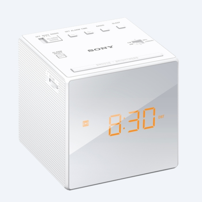 Sony ICF-C1 portable radio, white на супер цена