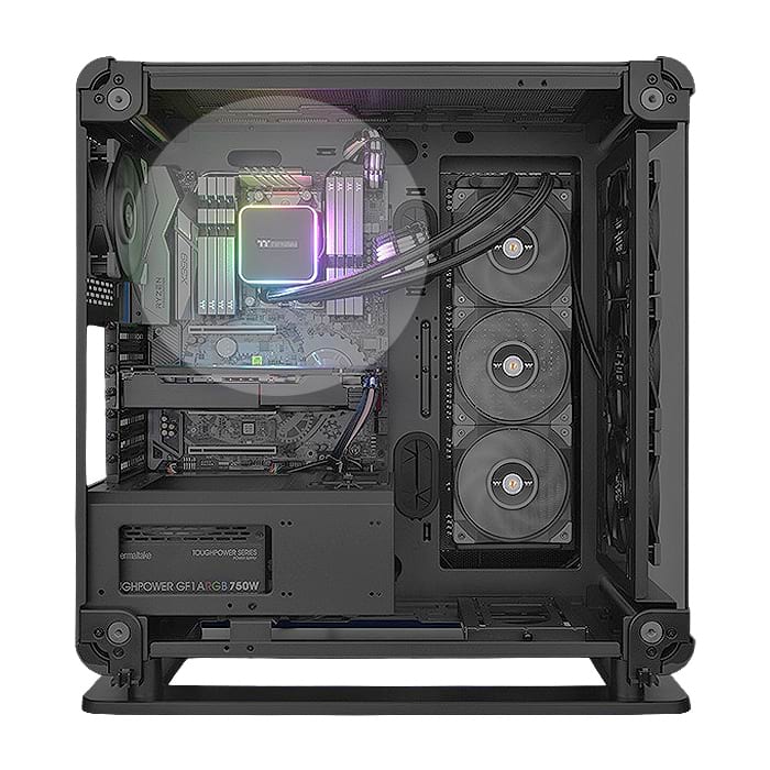 Thermaltake TOUGHLIQUID 360 ARGB TRX40 Black