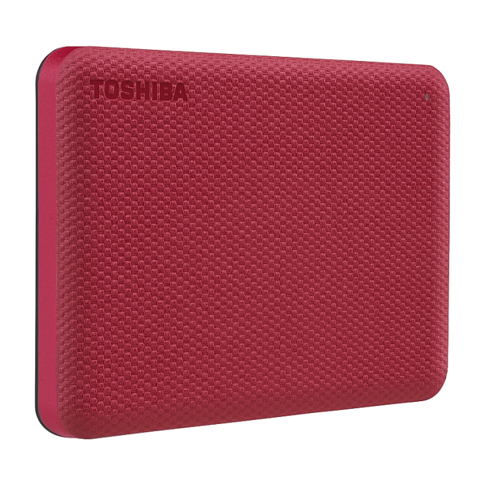 Toshiba Canvio Advance 1TB Red ( 2.5", USB 3.2 ) (тъмнейл - 2)