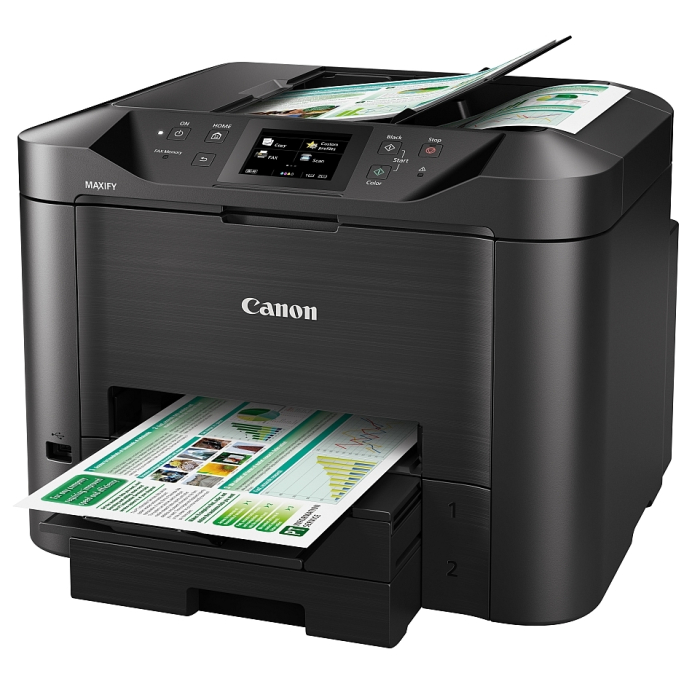 Canon MAXIFY MB5450 All-In-One, Fax, Black (тъмнейл - 3)