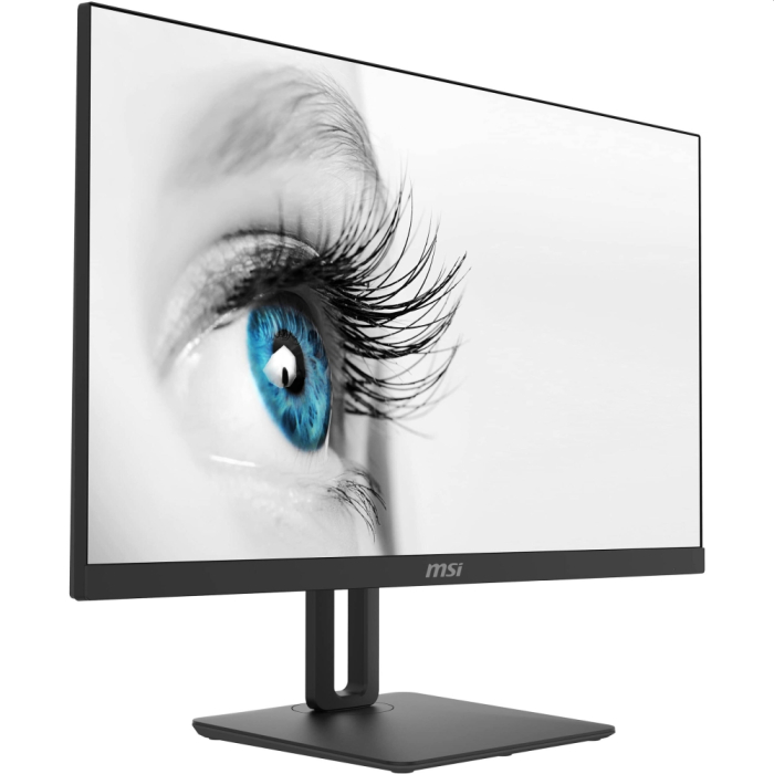 MSI PRO MP271P, 27", IPS, 5ms, FHD 1920x1080, Exclusive Display Kit, Anti-Glare, Less Blue Light, Anti-Flicker, Speakers 2x2W, HDMI (Up to 75Hz), VGA, Mic-in, Headphone out, 1000:1, 250 cd/m2, Tilt, Heigh. Adj., VESA 100, 9S6-3PA2AT-019 (тъмнейл - 1)