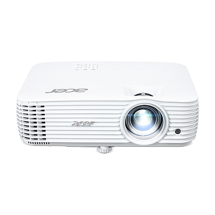 Acer Projector X1629HK, DLP, WUXGA (1920x1200), 4800 ANSI Lm, 10000:1, 3D, Auto Keystone, 24/7 operation, Low input lag, AC power on, 2xHDMI/MHL, no VGA, RCA, RS232, DC Out (5V/1.5A), Audio in/out, 1x10W, 2.9kg, White + Acer T82-W01MW 82.5" (тъмнейл - 2)