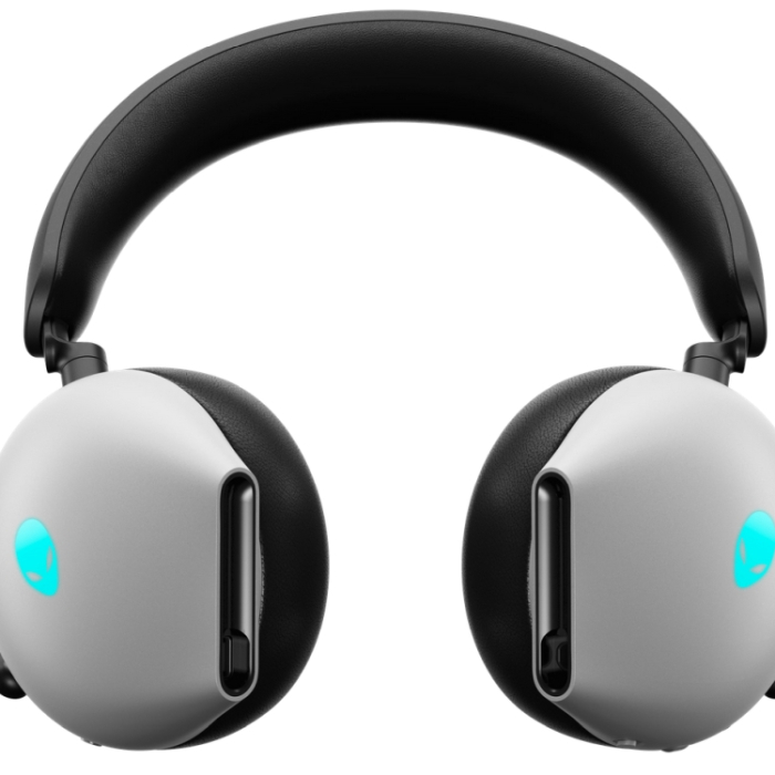 Dell Alienware Tri-Mode Wireless Gaming Headset | AW920H (Lunar Light) (тъмнейл - 2)