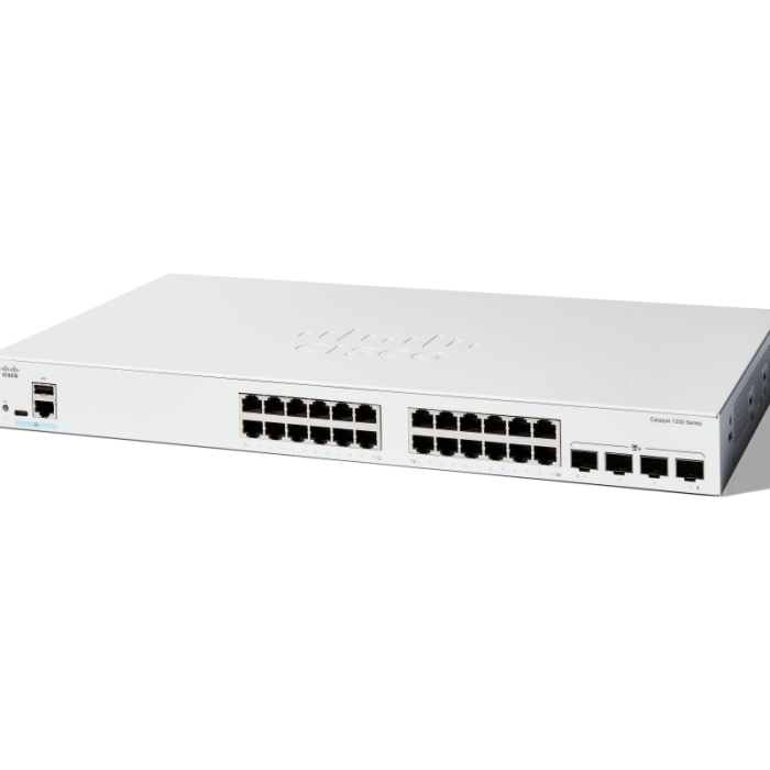 Cisco Catalyst 1200 24-port GE, 4x10G SFP+ на супер цена