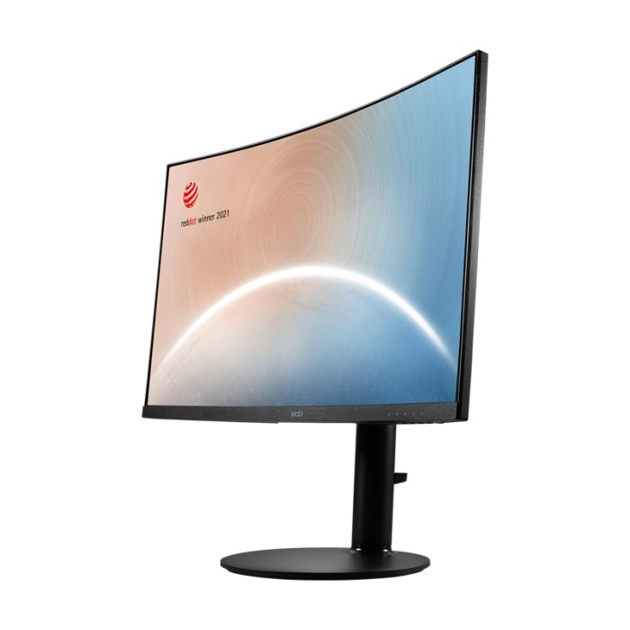 MSI Modern MD271CP, 27"1920x1080 (FHD), 75Hz, 4ms, VA, 250 nits, 1500R, USB-C & HDMI, Adaptive Sync, CURVED, Type-C, Height Adjustable Stand, Eye care (тъмнейл - 1)