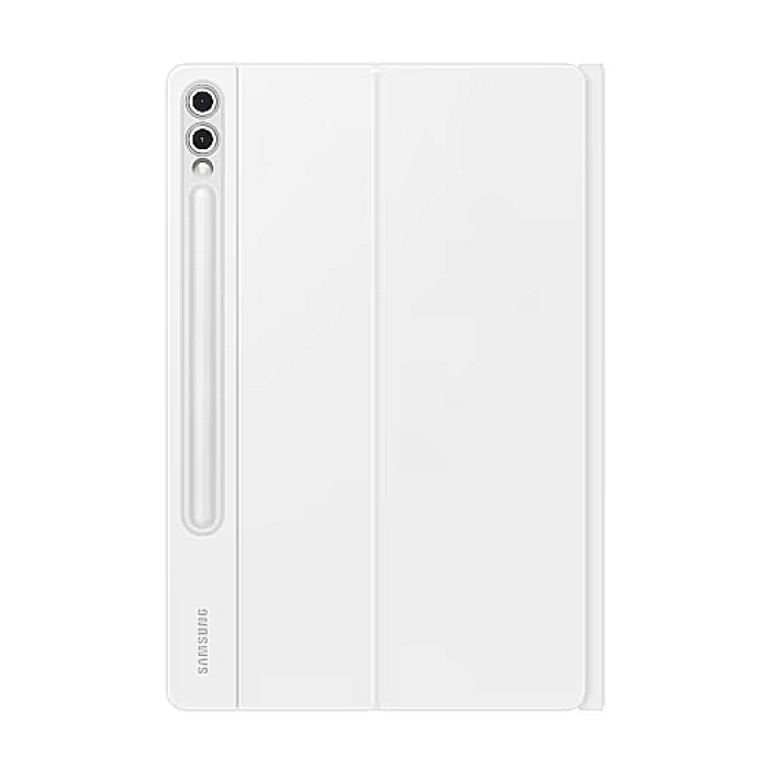 Samsung Tab S10+/S9+/S9 FE+ Book Cover Keyboard Slim White, поглед отпред