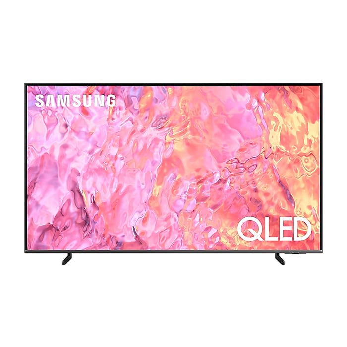 Samsung 43" 43Q67C 4K QLED , SMART, Wi-Fi, Bluetooth 5.2, 3xHDMI, 2xUSB, Frameless, Black на супер цена