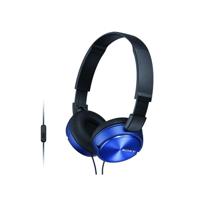 Sony Headset MDR-ZX310AP blue на супер цена