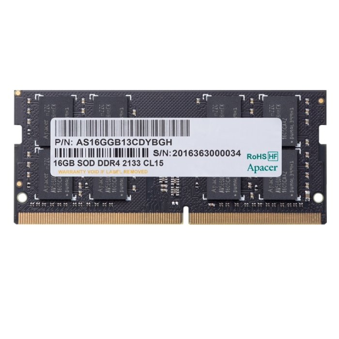 Apacer 16GB Notebook Memory - DDR4 SODIMM 3200MHz на супер цена