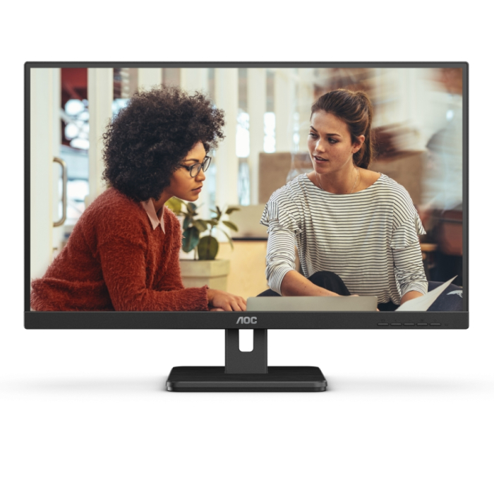 AOC Q27E3UAM, 27" VA WLED, 2560x1440@75Hz, 4ms, 350cd m/2, 4000:1, AdaptiveSync, FlickerFree, Low Blue Light, 2Wx2, Tilt, HDMI, DP, USB Hub на супер цена