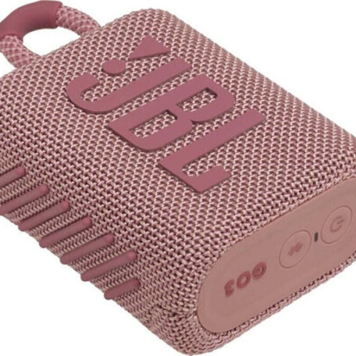 JBL GO 3 PINK Portable Waterproof Speaker на супер цена