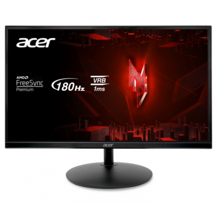 Acer Nitro XF270S3biphx, 27" VA, Anti-Glare, FHD 1920x1080, ZeroFrame, FreeSync Premium, 180Hz, 1ms, 100M:1, 300 cd/m2, 1xDP, HDMI, HDR 10 Ready, Audio in/out, Tilt, Acer Display Widget, Black на супер цена