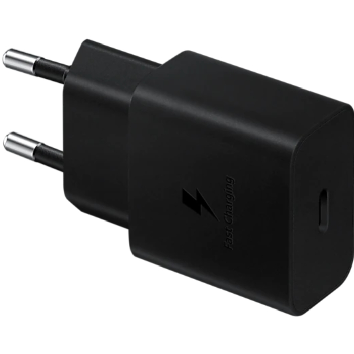 Samsung 15W Power Adapter (Without cable) Black на супер цена