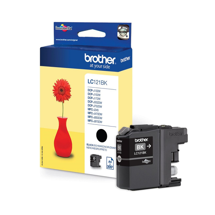 Brother LC-121 Black Ink Cartridge for MFC-J470DW/DCP-J552DW на супер цена