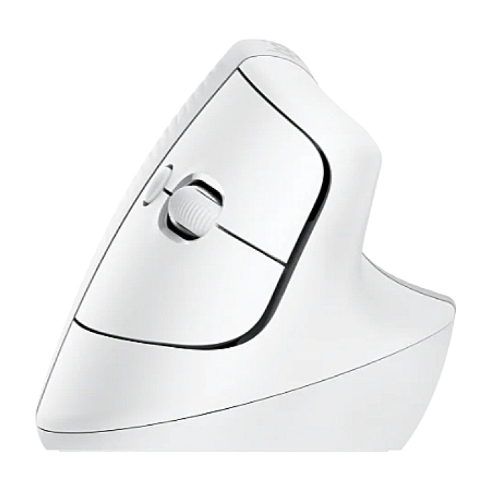 Logitech Lift for Mac Vertical Ergonomic Mouse - OFF-WHITE/PALE GREY - EMEA (тъмнейл - 2)