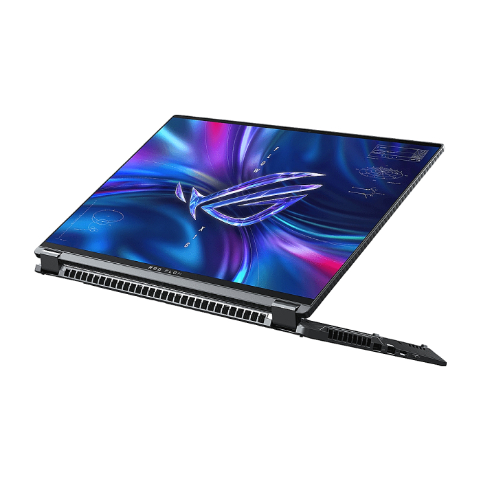 Asus ROG Flow X16 GV601VI-NL010X, Intel i9-13900H , 2.6 GHz (24M Cache, up to 5.4 GHz) 16" QHD+ 16:10 (2560 x 1600, WQXGA)240Hz Touch,32GB DDR5 4800( 2*16),2TB PCIE NVME, RTX 4070, GDDR6 8GB,Illum. Kbd, 1-Zone RGB,Win11 Pro Off Black (тъмнейл - 3)