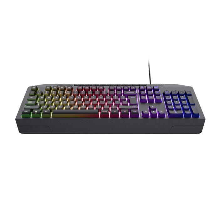 TRUST GXT836 Evocx Gaming Keyboard US (тъмнейл - 1)