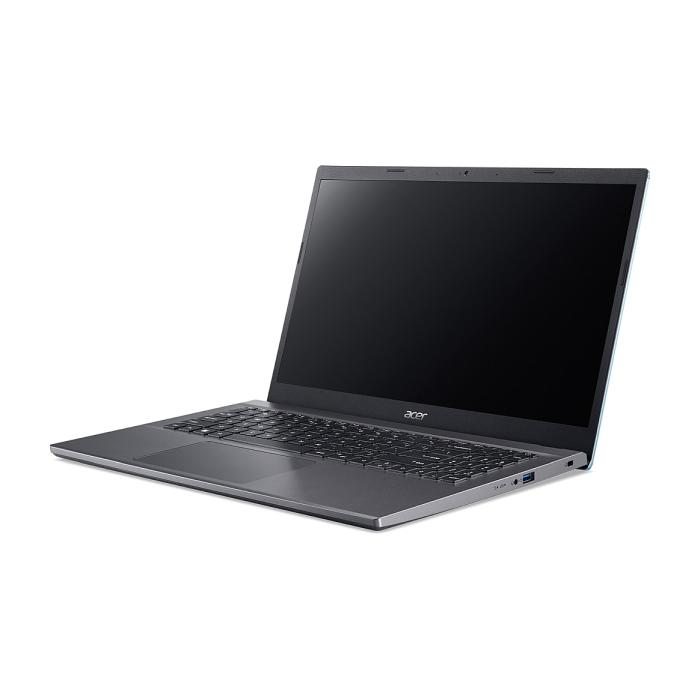 Acer Aspire 5, A515-57-77E6, Intel Core i7 -12650H (up to 4.70 GHz, 24MB), 15.6" FHD (1920x1080) Anti-Glare IPS SlimBezel 60Hz, HD Cam, 16GB DDR4 (2x8GB), 1024GB PCIe NVMe SSD, Intel UMA, 802.11ax, BT 5.1, FPR, Backlit Kbd, Linux, Gray (тъмнейл - 1)