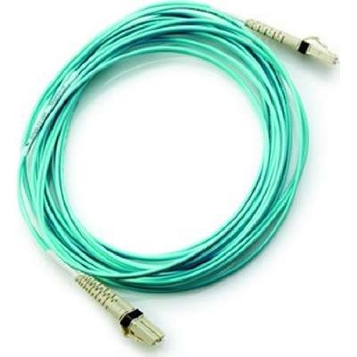 Кабел - HPE 2m Multi-mode OM3 50/125um LC/LC 8Gb FC and 10GbE Laser-enhanced Cable 1 Pk на супер цена