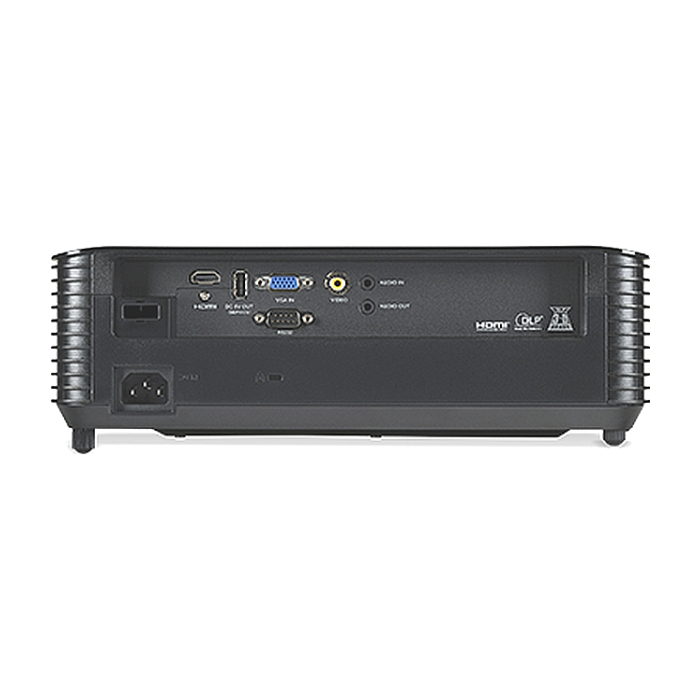 Acer Projector X1328Wi, DLP, WXGA (1280x800), 5000 ANSI Lm, 20 000:1, 3D, Auto keystone, Wireless dongle included, 24/7 operation, Wifi, HDMI, VGA in, RCA, RS232, Audio in/out, (5V/1A), 3W Speaker, 2.7kg, Black + Acer Nitro Gaming Mouse Retail Pack (тъмнейл - 4)