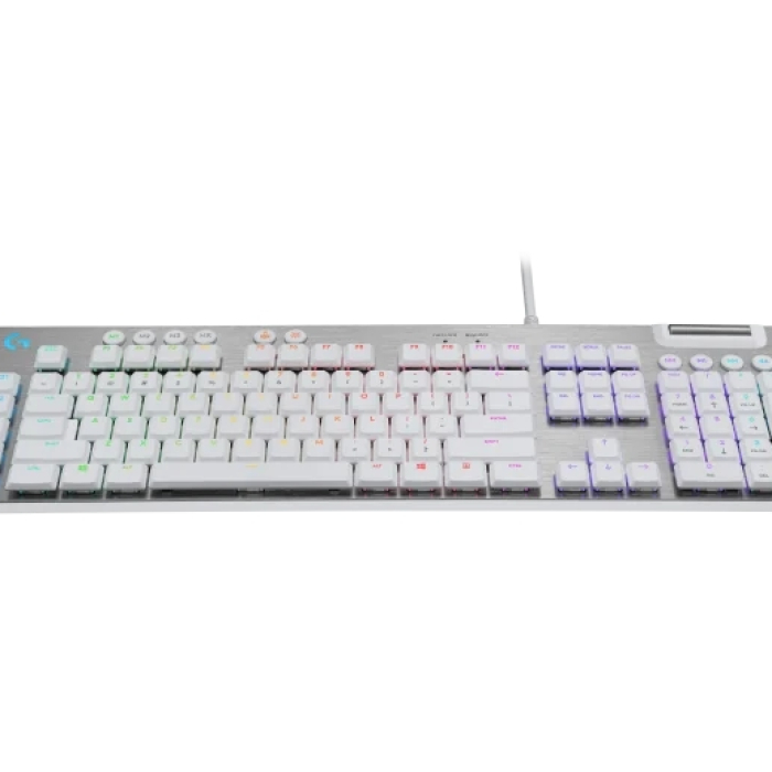 Logitech G815 LIGHTSPEED RGB Mechanical Gaming Keyboard GL Tactile - WHITE - US INT`L - USB - N/A - INTNL-973 - TACTILE SWITCH (тъмнейл - 1)