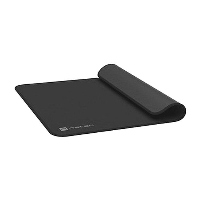 Natec mouse pad Obsidian black 300x250mm (тъмнейл - 1)