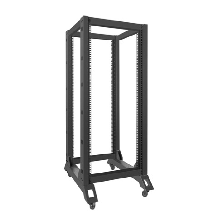 Lanberg open rack 27U 600x800, black на супер цена