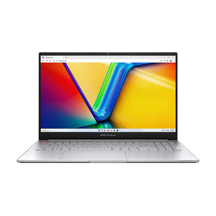 Asus Vivobook Pro OLED, K6502VU-MA095, Intel i5-13500H, 15.6" 3k (2880x1620 ) 16:9, DDR5 16GB, 512 GB SSD, RTX 4050 6GB, No OS, Cool Silver (тъмнейл - 1)