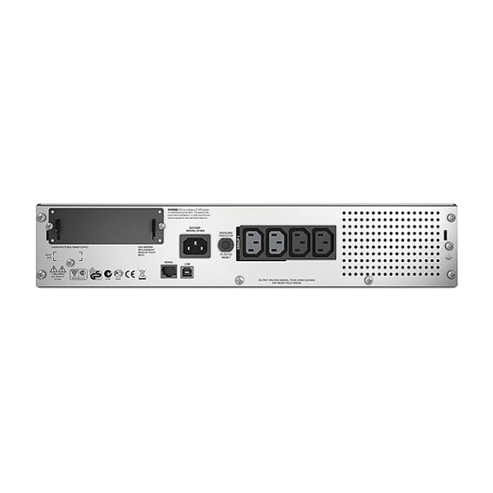 APC Smart-UPS 750VA LCD RM 2U 230V with Network Card (тъмнейл - 1)